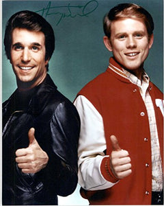 Henry Winkler Signed Autographed Happy Days" Glossy 8x10 Photo - COA Matching Holograms