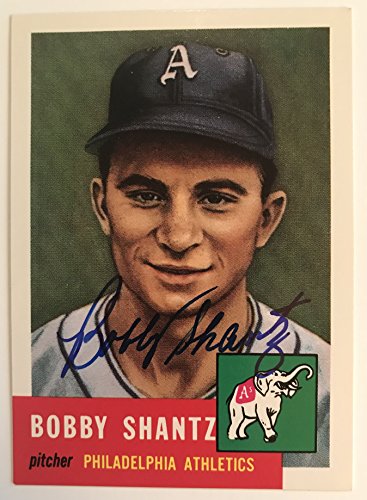 Bobby Shantz Signed Autographed 1953 Topps Archives Baseball Card - Philadelphia Athletics