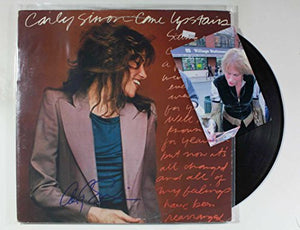 Carly Simon Signed Autographed "Come Upstairs" Record Album - COA Matching Holograms