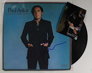 Paul Anka Signed Autographed "Listen to Your Heart" Record Album - COA Matching Holograms