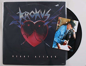 Marc Storace Signed Autographed "Krokus" Record Album - COA Matching Holograms