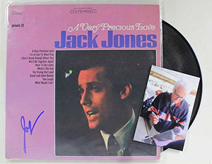 Jack Jones Signed Autographed "A Very Precious Love" Record Album - COA Matching Holograms