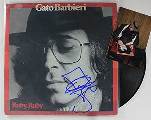 Gato Barbieri Signed Autographed "Ruby, Ruby" Record Album - COA Matching Holograms