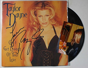 Taylor Dayne Signed Autographed "Can't Get Enough of Your Love" Record Album - COA Matching Holograms