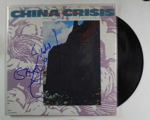 Eddie Lundon & Gary Daly of "China Crisis" Signed Autographed Record Album - COA Matching Holograms