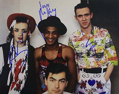 Culture Club Band Signed Autographed Glossy 11x14 Photo - COA Matching Holograms