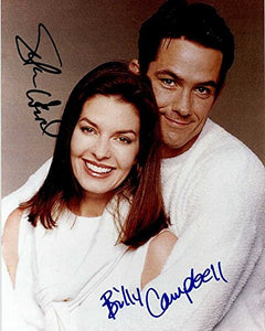 Sela Ward & Billy Campbell Signed Autographed Glossy 8x10 Photo - COA Matching Holograms