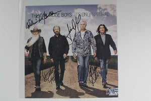 The Oak Ridge Boys Group Signed Autographed "It's Only Natural" 12x12 Promo Flat - COA Matching Holograms