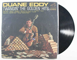Duane Eddy Signed Autographed "Twangin' the Golden Hits" Record Album - COA Matching Holograms