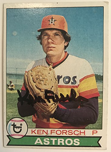 Ken Forsch Signed Autographed 1979 Topps Baseball Card - Houston Astros
