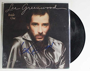 Lee Greenwood Signed Autographed "Inside Out" Record Album - COA Matching Holograms
