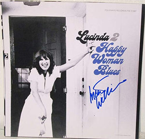 Lucinda Williams Signed Autographed 'Happy Woman Blues' 12x12 Promo Photo - COA Matching Holograms
