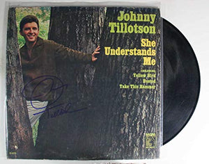 Johnny Tillotson Signed Autographed 'She Understands Me' Record Album - COA Matching Holograms