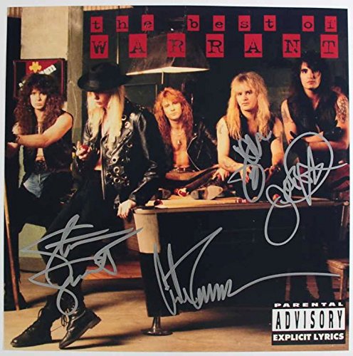 Warrant Band Signed Autographed 
