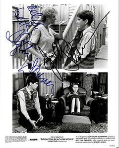Jonathan Silverman & Blythe Danner Signed Autographed "Brighton Beach Memoirs" 8x10 Photo - COA Matching Holograms