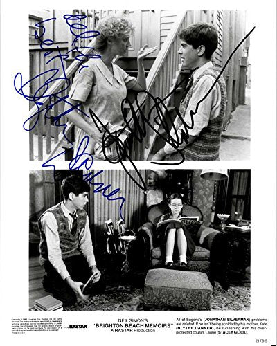 Jonathan Silverman & Blythe Danner Signed Autographed 