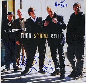 The Hooters Band Signed Autographed "Time Stand Still" 12x12 Promo Flat - COA Matching Holograms