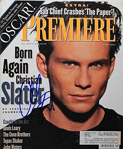 Christian Slater Signed Autographed Complete 