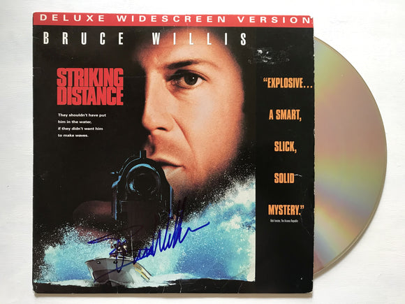 Bruce Willis Signed Autographed 