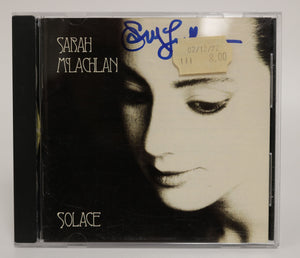 Sarah McLachlan Signed Autographed "Solace" Music CD - COA Matching Holograms