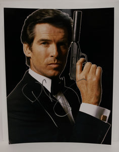 Pierce Brosnan Signed Autographed "James Bond 007" Glossy 11x14 Photo - COA Matching Holograms