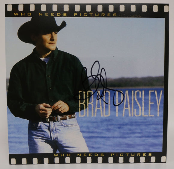 Brad Paisley Signed Autographed 