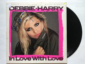 Debbie Harry Autographed "In Love With Love" Record Album - COA Matching Holograms
