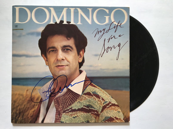 Placido Domingo Signed Autographed 