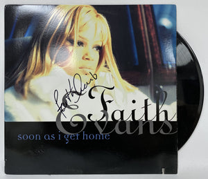 Faith Evans Signed Autographed "Soon As I Get Home" Record Album - COA Matching Holograms