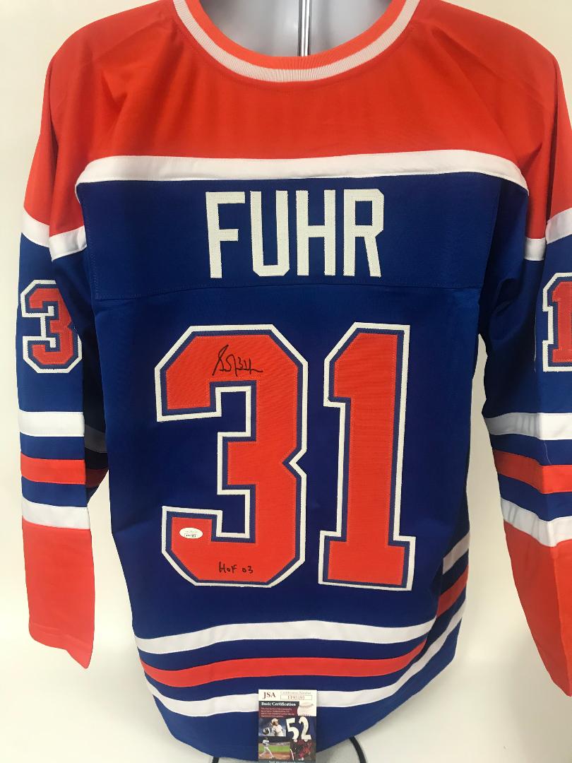 grant fuhr signed jersey