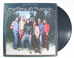 Bill Champlin Signed Autographed "The Sons of Champlin" Record Album - COA Matching Holograms