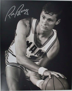 Rick Barry Signed Autographed Glossy 11x14 Photo - U of Miami Hurricanes