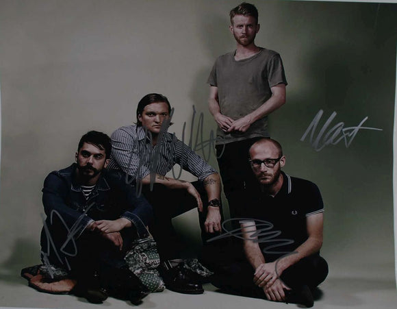 Cold War Kids Band Signed Autographed Glossy 11x14 Photo - COA Matching Holograms