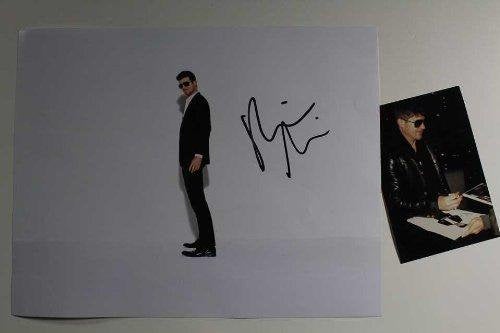 Robin Thicke Signed Autographed Glossy 11x14 Photo - COA Matching Holograms