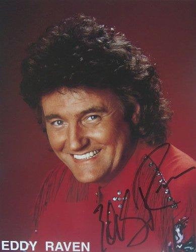 Eddy Raven Signed Autographed Color 8x10 Photo - COA Matching Holograms