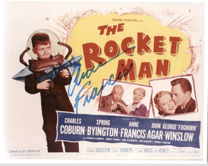 Anne Francis (d. 2011) Signed Autographed The Rocket Man Glossy 8x10 Photo - COA Matching Holograms