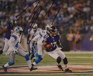 Tandon Doss Signed Autographed Glossy 8x10 Photo - Baltimore Ravens