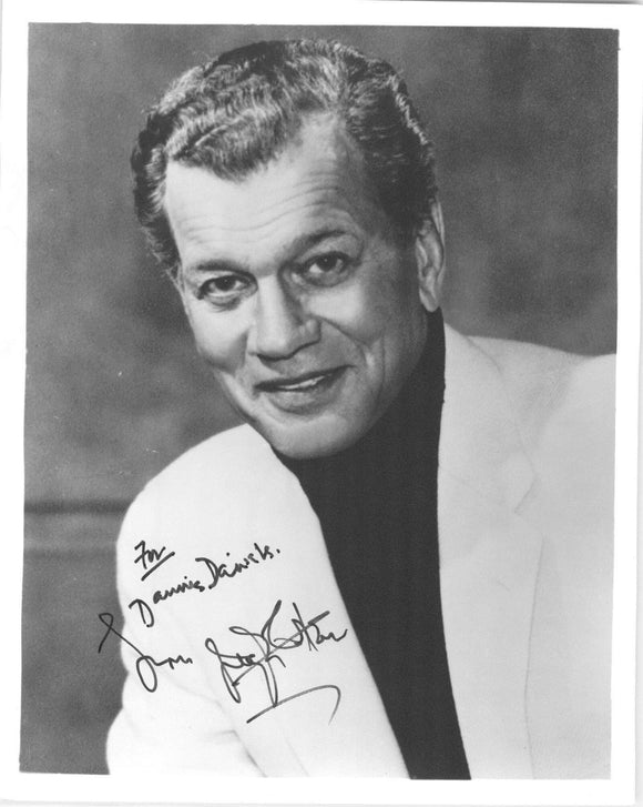 Joseph Cotten Signed Autographed Vintage Glossy 8x10 Photo - COA Matching Holograms