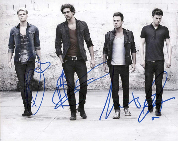 Lawson Band Signed Autographed Glossy 8x10 Photo - COA Matching Holograms
