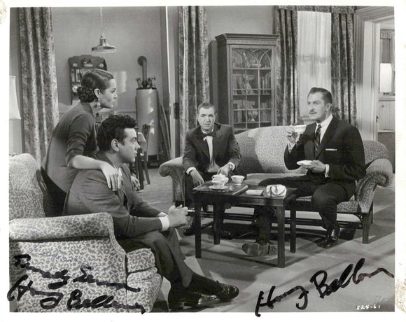 Henry Bellaver (d. 1993) Signed Autographed Glossy 8x10 Photo - COA Matching Holograms