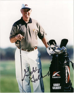 Gibby Gilbert Signed Autographed PGA Golf Glossy 8x10 Photo - COA Matching Holograms