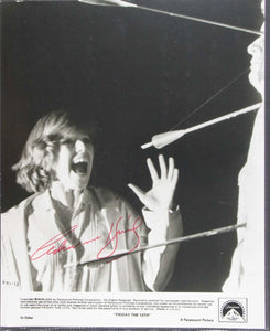 Adrienne King Signed Autographed Vintage Glossy "Friday the 13th" 7x9 Photo - COA Matching Holograms