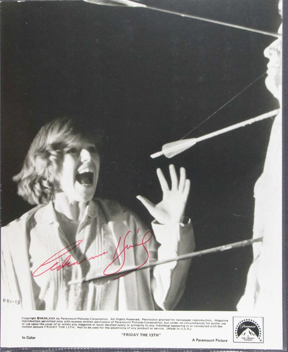 Adrienne King Signed Autographed Vintage Glossy 