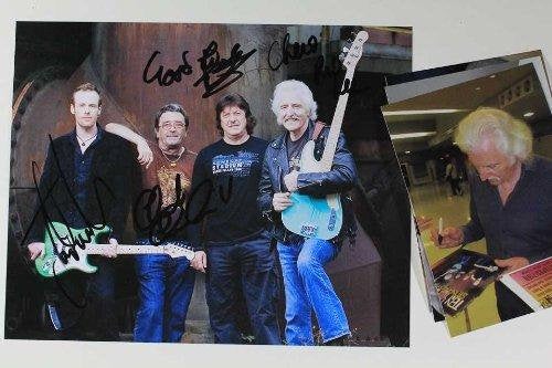 Ten Years After Band Signed Autographed Color Glossy 8x10 Photo - COA Matching Holograms