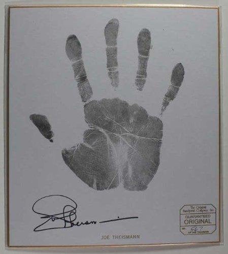 Joe Theismann Signed Autographed Limited Edition & Numbered Handprint