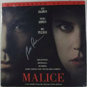 Bill Pullman Signed Autographed "Malice" LaserDisc Movie - COA Matching Holograms
