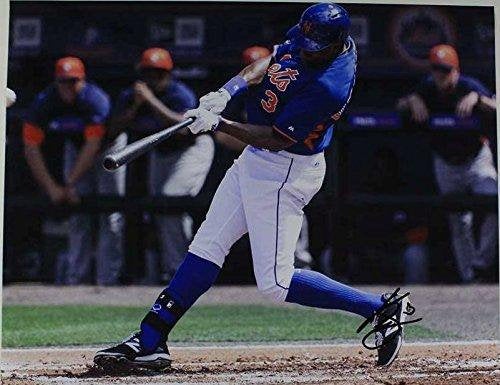 Curtis Granderson Signed Autographed Glossy 11x14 Photo - New York Mets