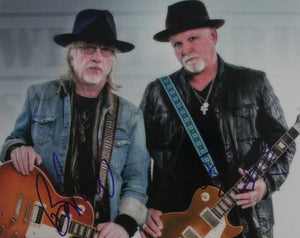Brad Whitford & Derek St. Holmes Signed Autographed Glossy 11x14 Photo - COA Matching Holograms