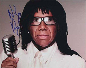 Nile Rodgers Signed Autographed "Chic" Glossy 11x14 Photo - COA Matching Holograms