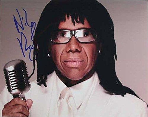 Nile Rodgers Signed Autographed 